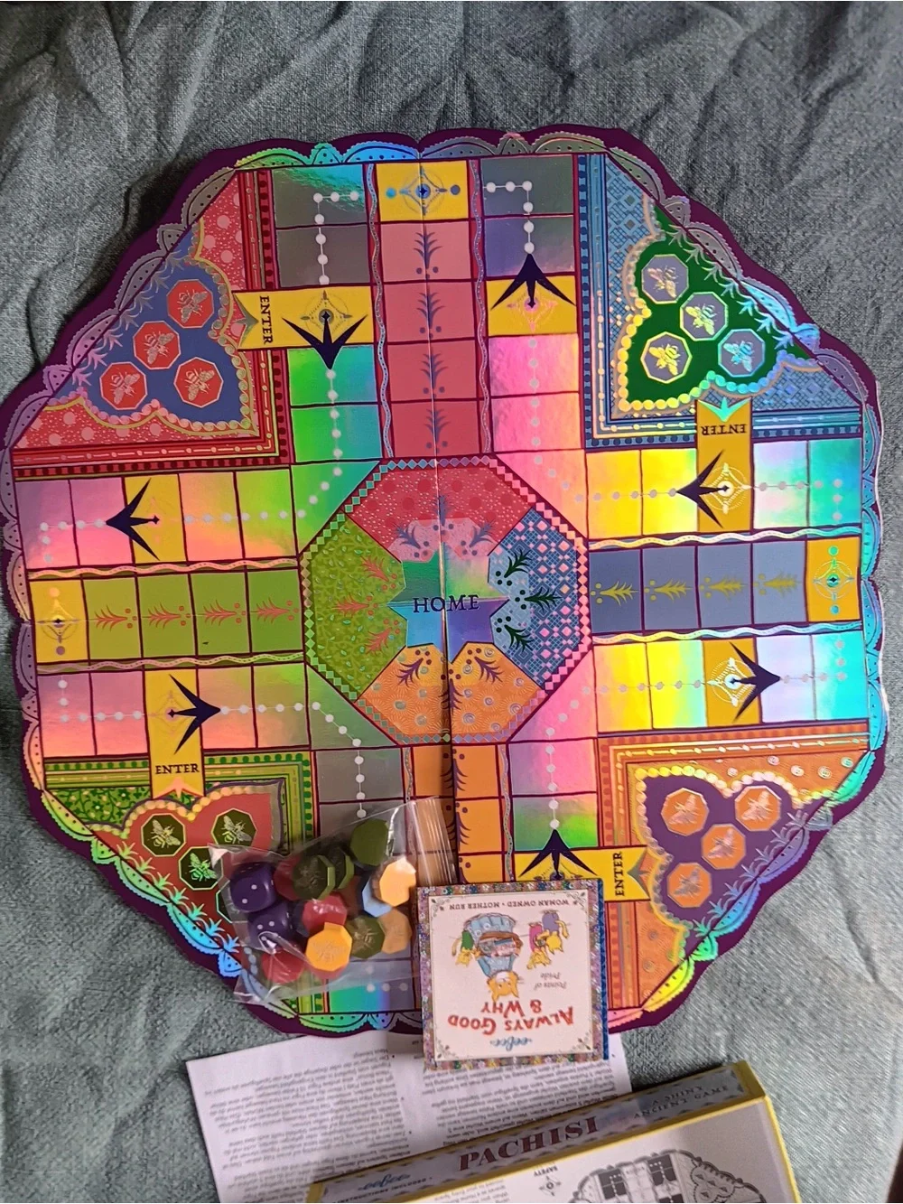 Fancy Pachisi Family Board Game